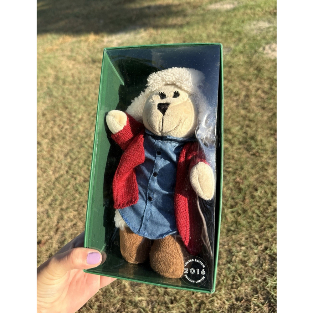 STARBUCKS BEARISTA Christmas Teddy Bear 2016 Limited Edition